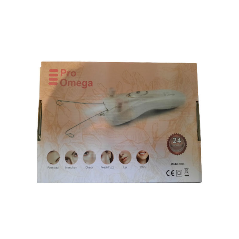 بند انداز برقی پرو امگا مدل 1035.برنده و بدون اثرات جانبی به راحتی برداشته می شوند.این دستگاه مناسب برای برداشتن موهای صورت و بدن است.