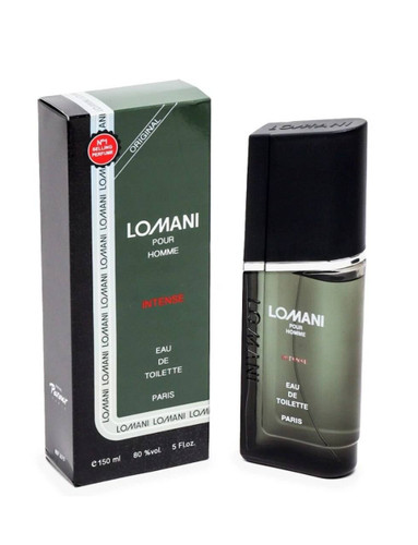 عطر ادکلن لومانی پور هوم اینتنس اورجینال ۱۵۰ میل LOMANI POUR HOMME INTENSE